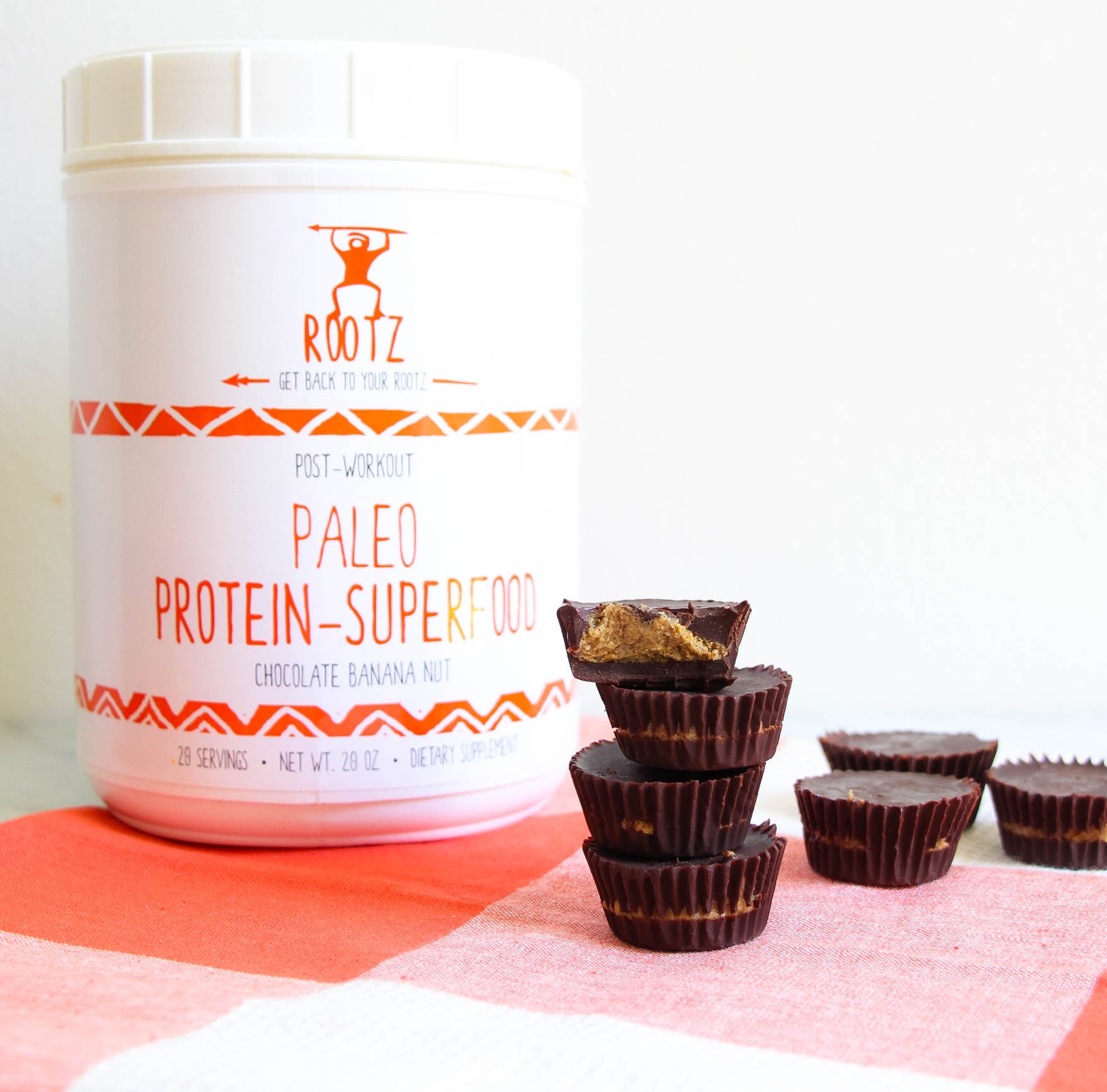 Dark Chocolate Protein Cashew Butter Cups Rootz Nutrition