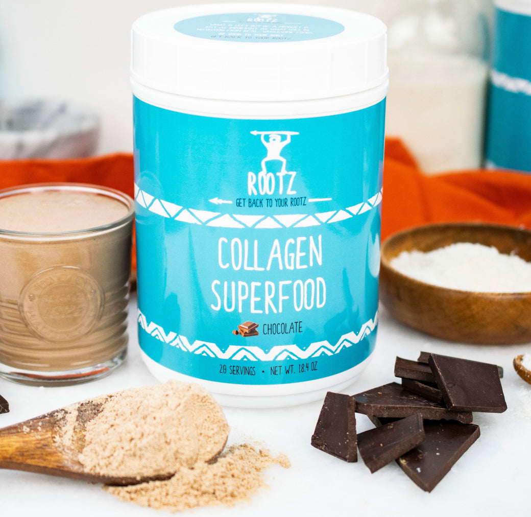 Chocolate and Vanilla Collagen Superfood Combo Pack-- FREE PRIORITY SHIPPING