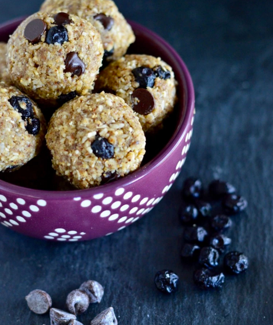 Rootz Dark Chocolate Maple Blueberry Bites